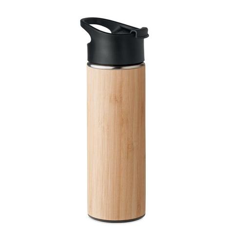 Bouteille bambou double paroi - Nanda | Bouteille pas cher