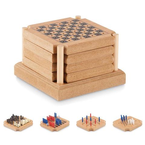 Jeu de sous-verre 4 pièces - Coastgame | Jeux,verre,jouets pas cher