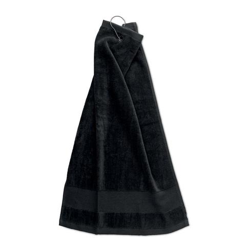 Serviette de golf en coton avec - Hitowgo | Serviette,sport pas cher