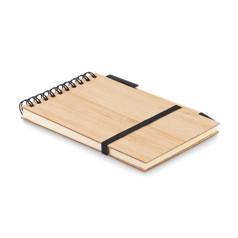 Set de bloc-notes A6 en bambou - Sonorabam | Krokrodeal