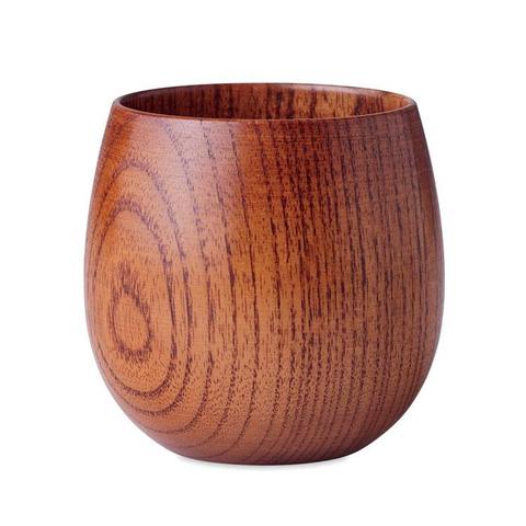 Gobelet en bois de chêne 250 ml - Ovalis | Mug pas cher