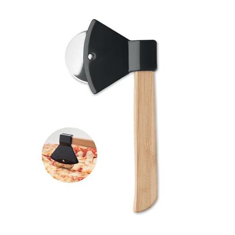 Coupe-pizza manche en bambou - Zaza | Krokrodeal