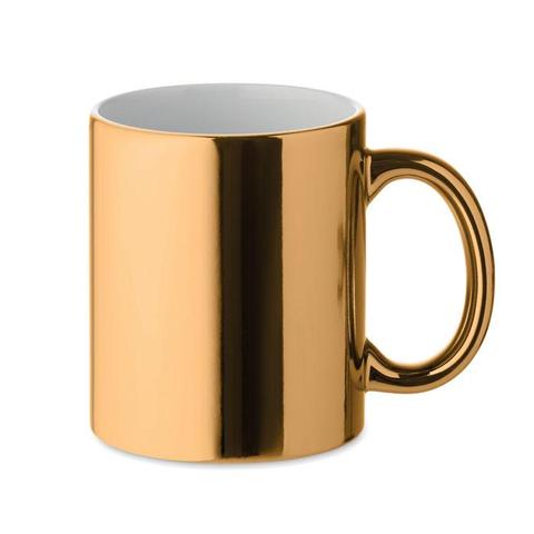 Tasse en céramique métalisée - Holly | Mug pas cher