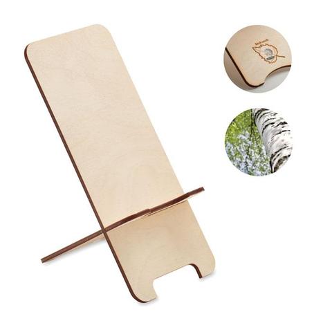 Support de téléphone en bouleau - Grouw stand | Krokrodeal