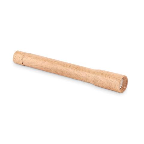 Torche en bois lumière COB - Teles | Lampe pas cher