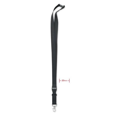 Lanyard coton 20mm - Lannycot | Krokrodeal