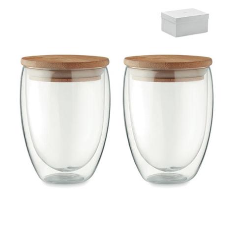 Lot de 2 verres 350 ml - Tirana set | Verre pas cher