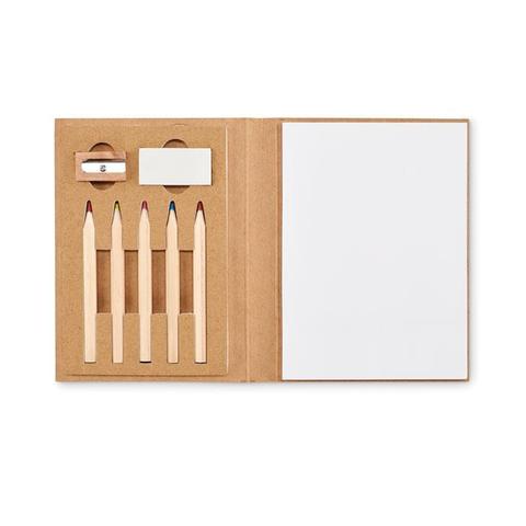 Set de dessin de 60 feuilles - Kisan | Crayon pas cher