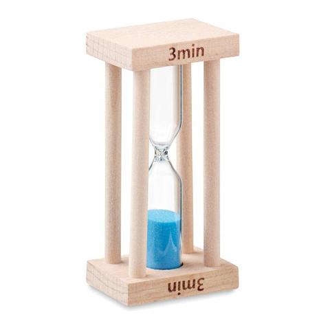 Sablier en bois 3 minutes - Ci | Horloge pas cher