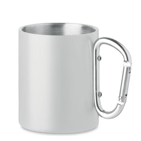 Mug en métal anse mousqueton - Arom | Mug,porte-cle pas cher