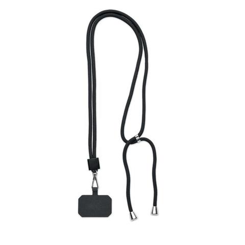 Lanyard porte-téléphone RPET - Nonette | Tour-de-cou,telephonie pas cher