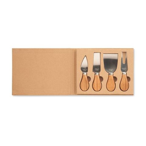 Set de 4 couteaux à fromage - Quattro | Couteaux,cuisine pas cher