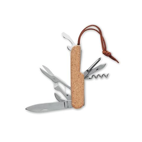 Couteau multi-outils en liège - Multikork | Krokrodeal