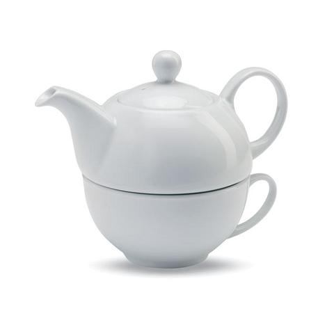 Théière et tasse 400 ml - Tea time | Mug,bouteille pas cher
