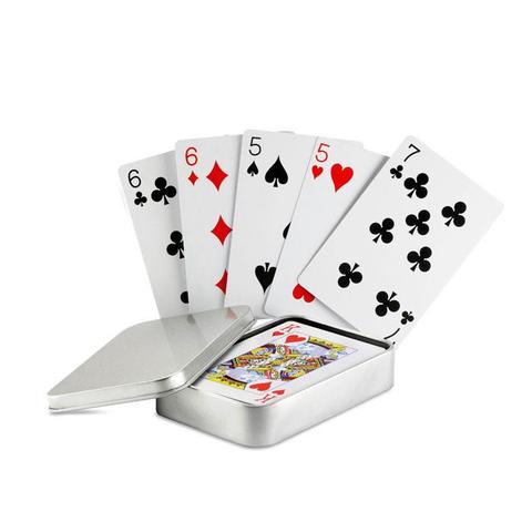 Cartes à jouer boîte étain - Amigo | Jeux,boite,jouets pas cher