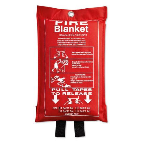 Couverture anti -feu 100x95cm - Blake | Plaid pas cher
