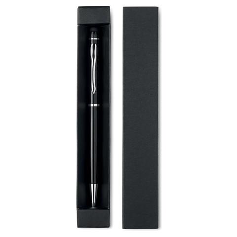 Stylo touch twist en aluminium - Eduar | Stylo pas cher