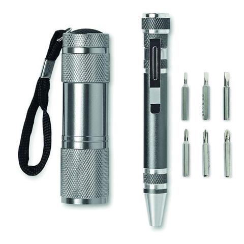 Lampe et tournevis - Combitool | Krokrodeal