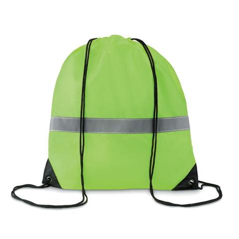 Sac à cordons avec bandes réfl - Stripe | Krokrodeal