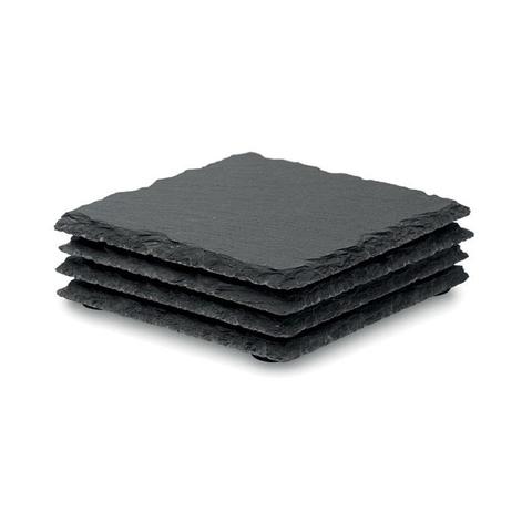 Sous-verres en ardoise - Slate4 | Krokrodeal