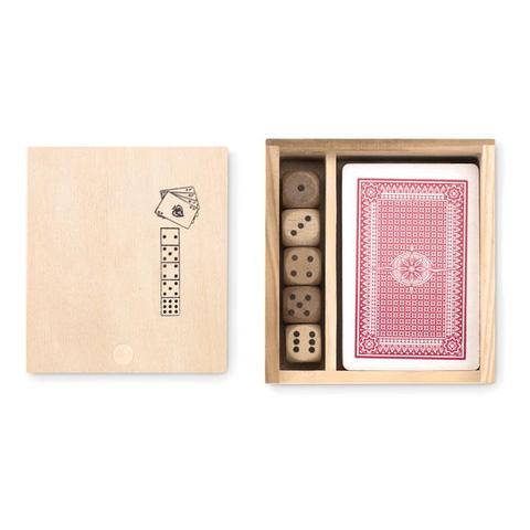 Cartes à jouer et 5 Dés - Las vegas | Krokrodeal