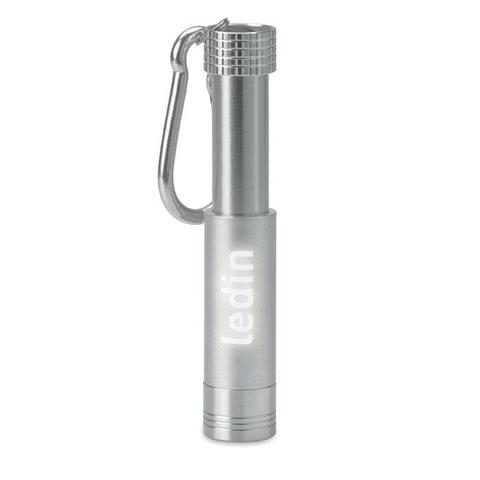 Porte-clés LED en alu /ABS - Pop light | Krokrodeal