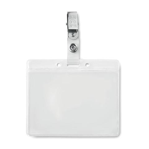 PVC badge holder - Clipbadge | Porte-badge pas cher