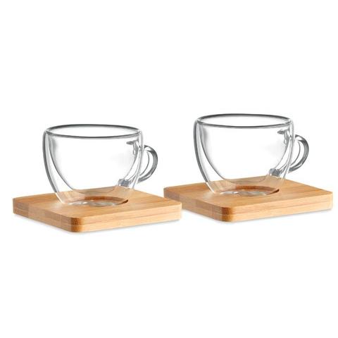 2 verres expresso double paroi - Belize | Verre pas cher