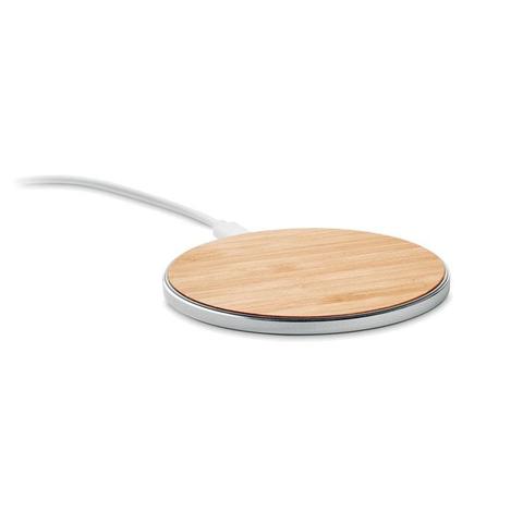 Chargeur sans fil en bambou - Despad | Chargeur pas cher