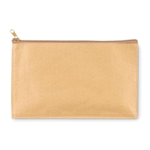Trousse en papier tissé - Flat case | Krokrodeal