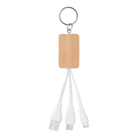 Câble Bambou 3 en 1 - Clauer | Cable pas cher
