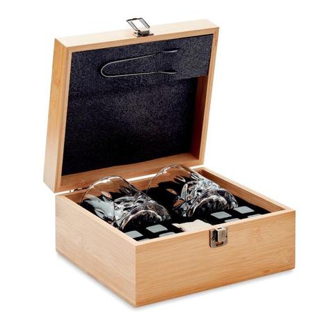 Set whisky avec boîte bambou - Inverness | Boite,cuisine pas cher