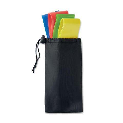 Set de 4 bandes de fitness TPE - Fitband | Sport pas cher