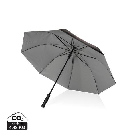 Parapluie 27" rPET bi couleur ouverture auto Impact AWARE™ | Parapluie pas cher