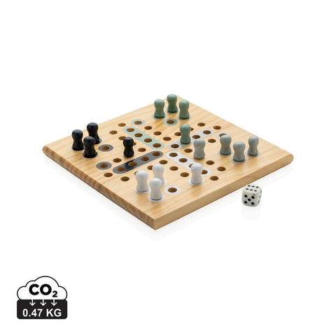 Jeu de ludo en bois Claire | Jeux pas cher