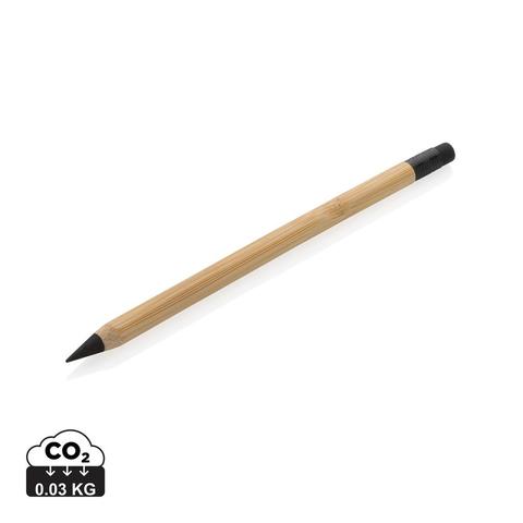 Crayon infini en bambou avec gomme | Crayon,gomme pas cher