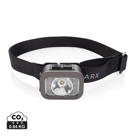 Lampe torche frontale en ABS recyclé RCS Gear X | Lampe pas cher