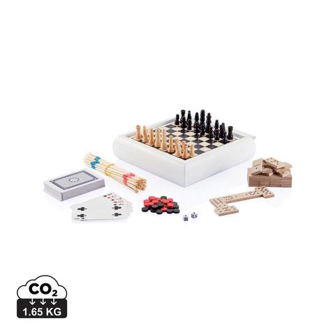 Set de jeux 5 en 1 en bois | Jeux pas cher