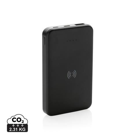 Powerbank 5000mAh avec induction 5W en plastique recyclé RCS | Batterie,chargeur pas cher