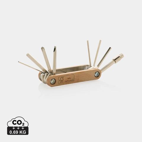 Outil multifonctions avec clé Allen en bois | Outils pas cher