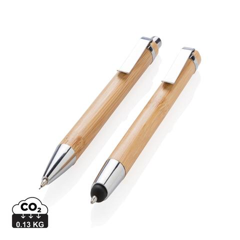 Set stylos en bambou | Stylo pas cher