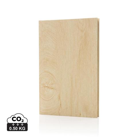 Cahier A5 imprimé bois Kavana | Krokrodeal
