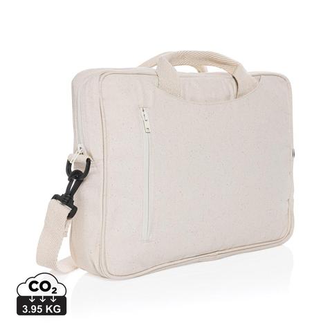 Sacoche ordinateur 15,4'' en coton recyclé AWARE™ Laluka | Pochette-ordinateur,sac pas cher