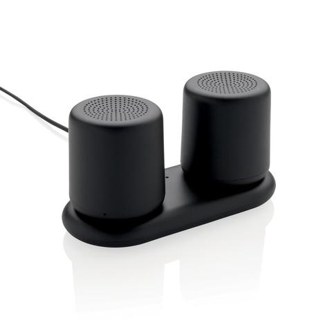 Double enceinte à charge sans fil | Krokrodeal