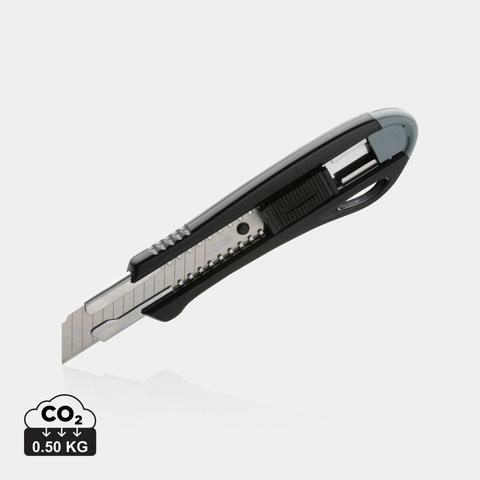 Cutter professionnel rechargeable en plastique recyclé RCS | Outils pas cher