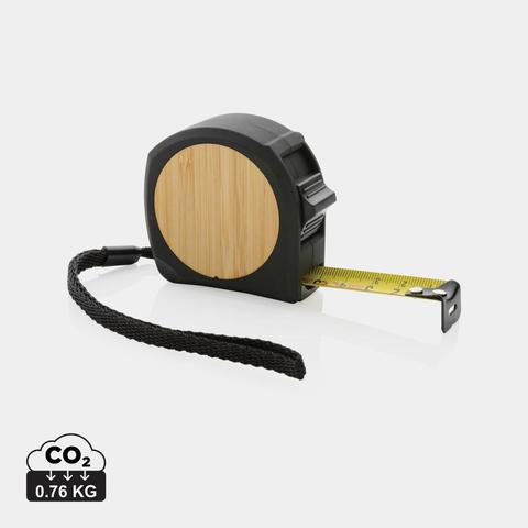 Mètre ruban 5M/19mm en plastique recyclé RCS et bambou | Metre pas cher