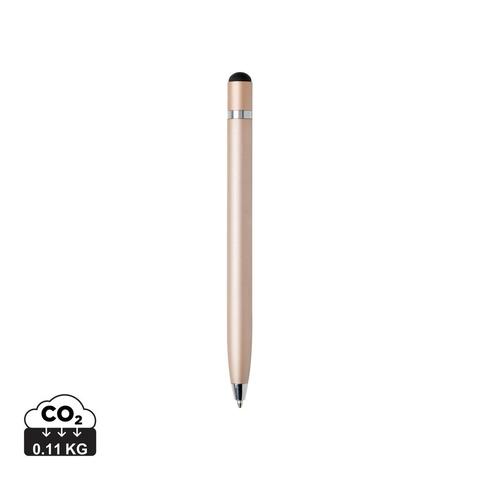 Stylo stylet en métal épuré | Stylo pas cher