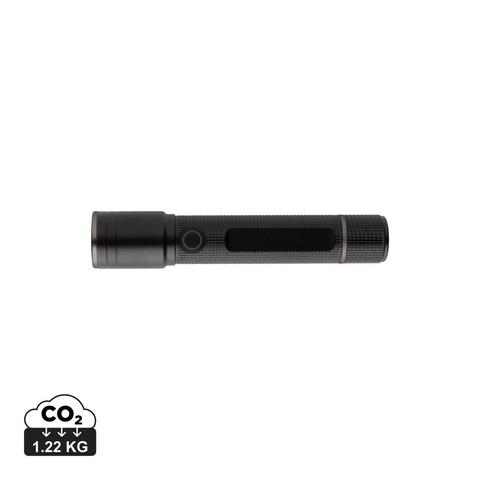 Lampe torche 3W rechargeable par USB en alu RCS Gear X | Lampe pas cher