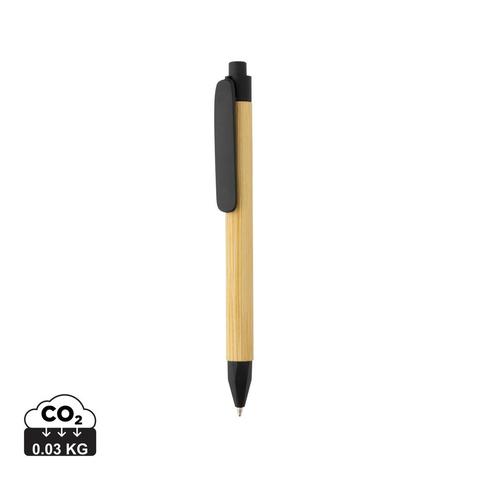 Stylo écriture responsable avec baril en papier recyclé | Krokrodeal