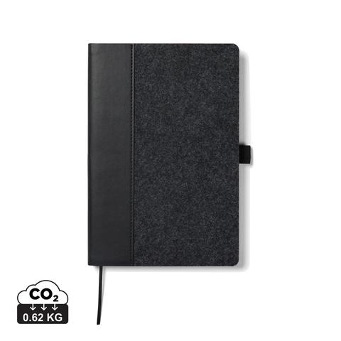 VINGA Carnet en feutre recyclé GRS Albon | Bloc-notes pas cher